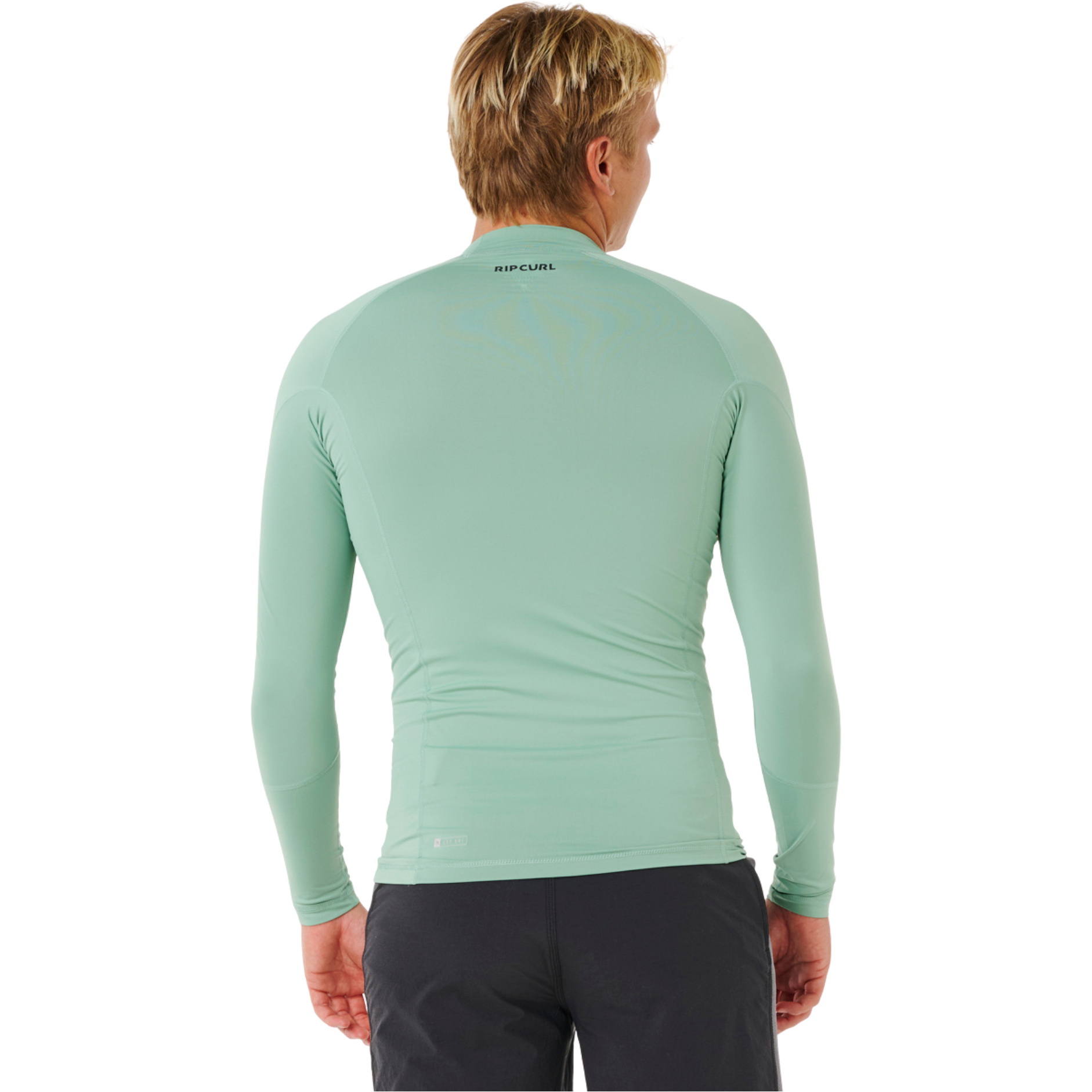 2026 Camisola De Lycra De Manga Comprida Para Homem « Rip Curl » Waves UPF Performance 16FMRV - Aloe